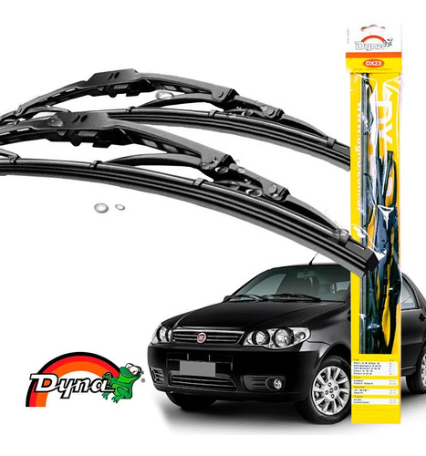 Kit Limpador Parabrisa Original Fiat Palio Fire 2016 A 2017