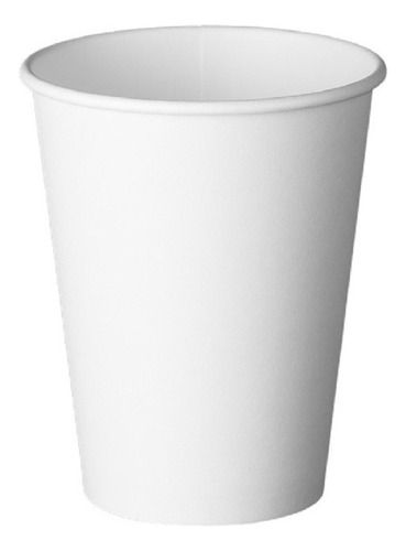 Vaso Cartón Bebida Caliente/fria 16oz Blanco Caja 1000 Pzs