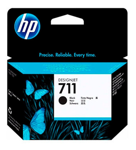 Hp Cartucho 711 Cz129a Plotter Negro Para Hp Designje