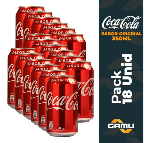 Coca-cola - Sabor Original - Pack 18 Unidades