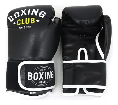 Guantes De Boxeo Boxing Club Velcro Reforzados Ventilados 