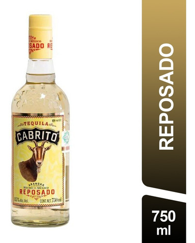 Tequila Cabrito Reposado 750 Ml 