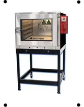 Comprar Horno turbo de panadería con transportador de vapor a gas Venâncio Fvt-5 Acero\u002FNegro