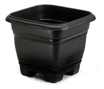 Comprar Maceta Cuadrada Plastico Jardín Jardineria Resistente 30 Lts