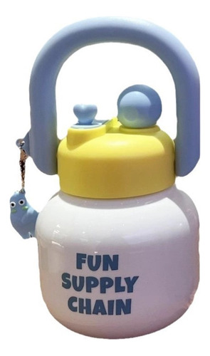 B0z Botella De Agua Deportiva Doble Taza Portátil