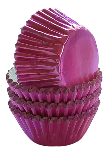 Pirotin Metalizados Para Cupcakes Muffins Bombon X100 N8