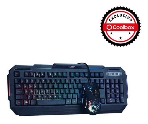 Combo Gaming Usb Rgb Teclado Y Mouse