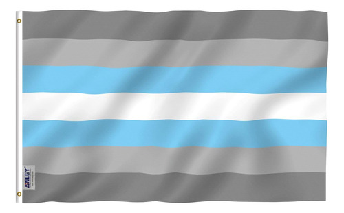 Bandera Anley, Demigirl, Poliéster, Para Colgar, 90 X 150 Cm
