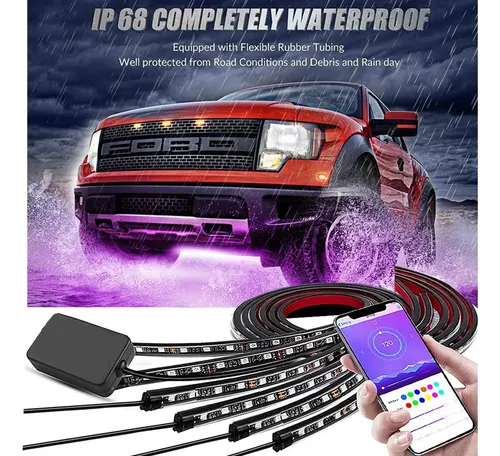LED 6V 24 Diodes RC Car RC Car Châssis LED Light Light 16,5 Cm, 24 LEDs 6V, Bright Décoration Illumination RC