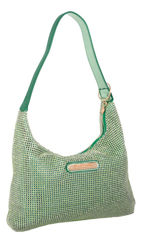 Bolsa Hobo Nicole Lee Celestia De Fiesta Fw23 Color Verde