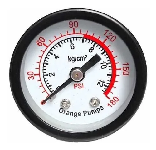 comprar Manometro 0-180 Psi Axial Para Agua Y Aire 1\u002F4 = 13mm Npt