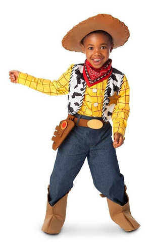 Disfraz Woody Toy Story Talla 4 Original Disney Store Niño