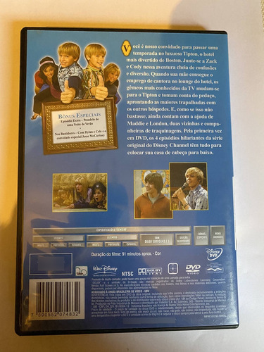 Zack And Cody Gêmeos Em Ação O Filme - Dvd (Usado)