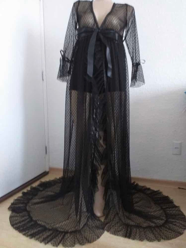 Vestido Robe Com Body Ensaio Fotográfico Gestante Gravida