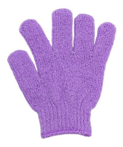 Diswald & Co Guante Exfoliante Corporal Suave Ducha Cod. 863 Color Violeta