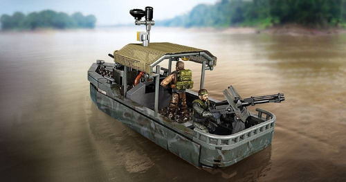 Mega Bloks - Call Of Duty Riverboat Raid - Raríssimo Lacrado