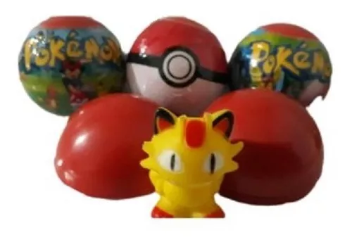 Brinquedo Pokemon Miniatura Dedoche - 10 Unidades