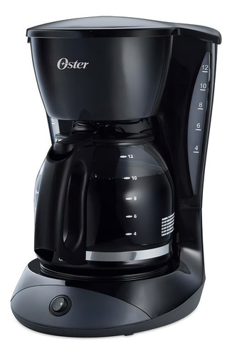 Cafetera portátil Oster BVSTDCDW12 semi automática negra de goteo