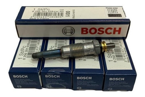 X4 Bujia Calentamiento Bosch Renault 19 1.9 Diesel 1991-1996