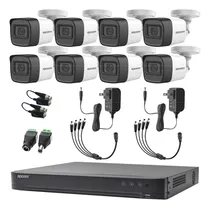 Comprar Epcom Kit de Camaras de Seguridad Exterior Metalicas Con Micrófono Integrado Modelo B50KIT-PLUS8-SC Video Vigilancia TurboHD 1080p CCTV 8 Cámaras Bala