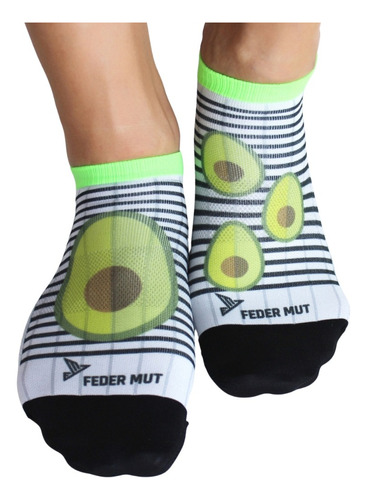 No Show Socks 027 Aguacate - Feder Mut - Calceta Deportiva 