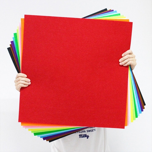 40pcs Nonwoven Needlework Felt Patchwork Cloth Bundle For Ki