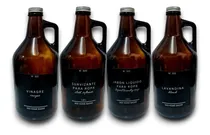 Comprar Set X 4 Botellon Growler 1.9 Lavadero Laundry Limpieza Blanc