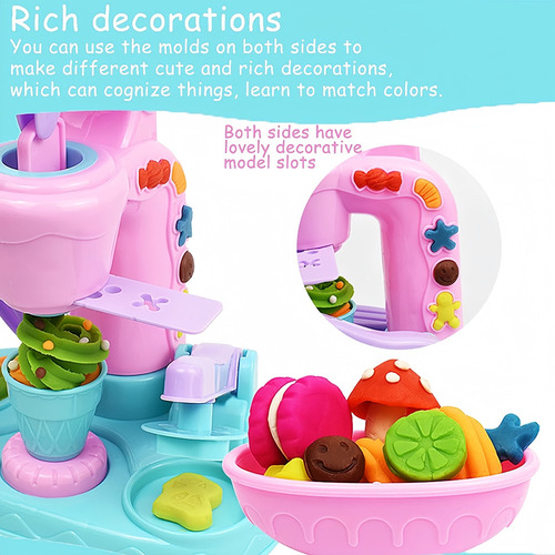 Maqueta De Máquina De Helados De Bricolaje Para Niños