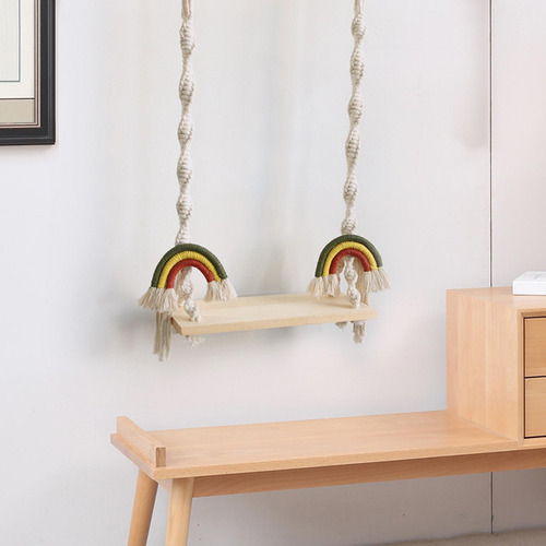 Photo Theme Props Accesorios Sillas De Columpio De Madera