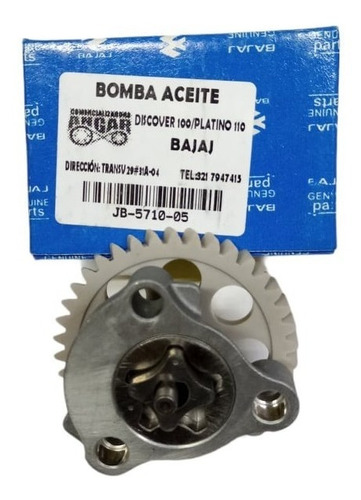 Bomba Aceite Discover 100s 110 Platino 110 Original Jb571005