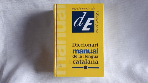 Imagen 1 de 9 de Diccionari Manual De La Llengua Catalana Enciclop Catalana