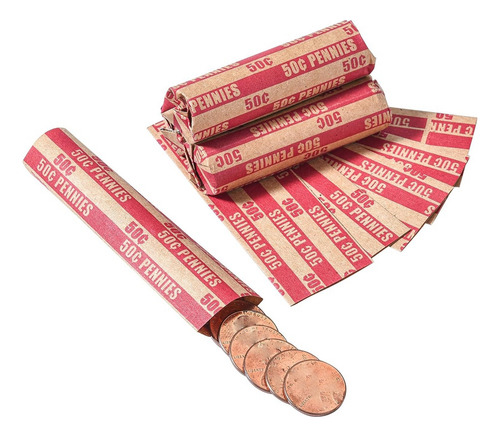 Envoltorios Para Monedas Penny Sleeves, Rollos Planos De Un