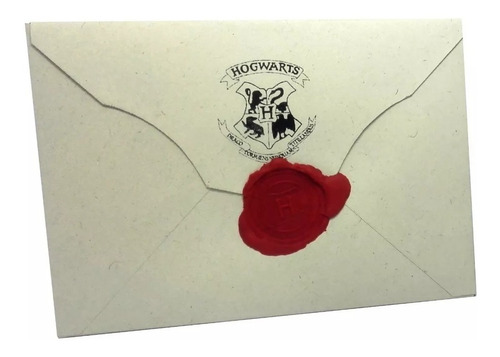 Imagen 1 de 7 de Carta Personalizada Aceptación Harry Potter Sellada En Cera