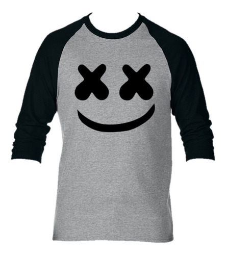 Marshmello Dj Camiseta Manga Larga Camibuso Estampado