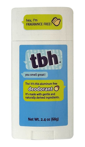 Tbh Desodorante Para Niños, Desodorante Sin Perfume Para N.