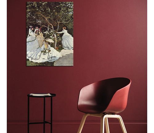 Vinilo Decorativo 30x45cm Claude Monet Desayuno Impresión