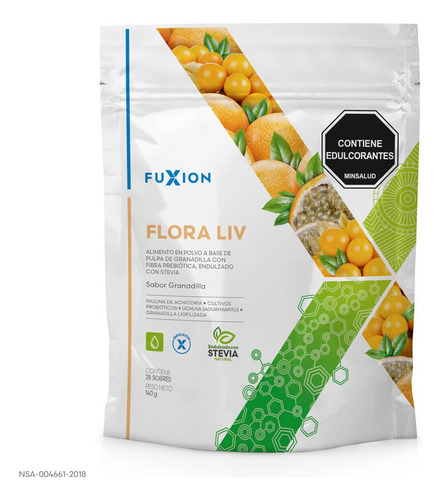 Kit De Fuxion Detox/prunex1/floraliv 14sobres