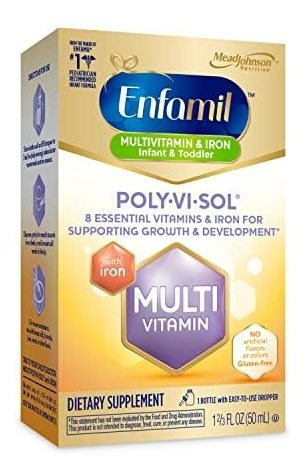 Enfamil Poly-vi-sol Con Hierro Gotas De Suplemento Multivita