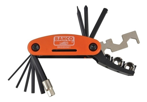 Imagen 1 de 8 de Kit Bahco Multifunción Para Bicicleta (bke850901)