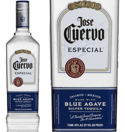 Tequila Jose Cuervo Especial Blanco 750 Ml Por 3 Unidades 