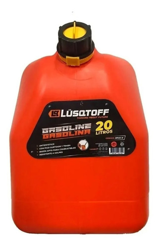 Imagen 2 de 8 de Bidón 20 Lts Combustible Nafta Con Pico Vertedor Lusqtoff