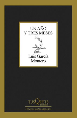 Un Año Y Tres Meses - Luis García Montero