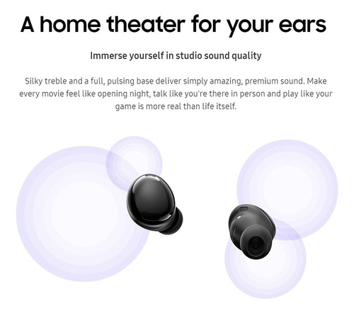Audífonos Samsung Galaxy Buds Pro True Wireless Phantom Bl Negro