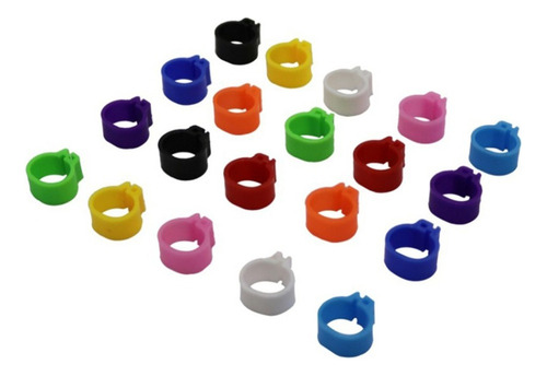 - Anillos De Pájaros Bandas De Pierna Para Paloma Multicolor