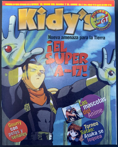 Revista Kidys #80 - Anime La República - Año 2000