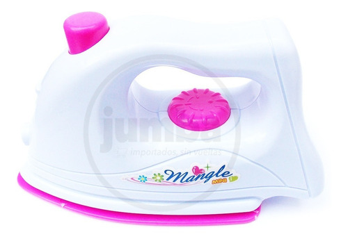 Imagen 2 de 6 de Plancha De Juguete A Pilas Con Sonidos Y Música Blanca Rosa