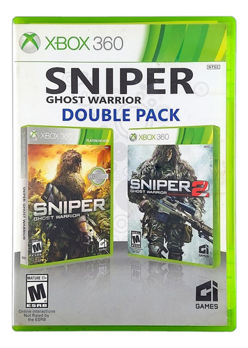 Sniper Ghost Warrior Double Pack Original Xbox 360