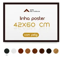 Comprar Moldura 60x42 Para Poster Imagem Painel Com Petg