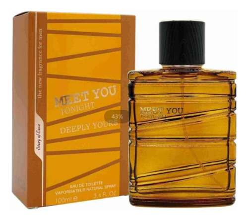 1 Pieza 100ml*1  Perfumes Original Amarillo Perfume Hombre