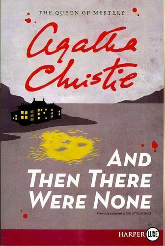 And Then There Were None, De Agatha Christie. Editorial Harpercollins Publishers Inc, Tapa Blanda En Inglés